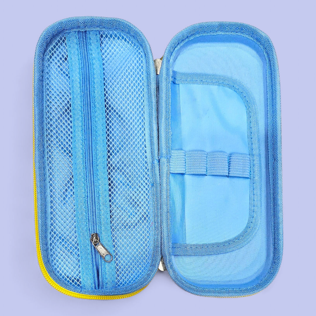 Zipper Fiber Pencil Pouch Space (Geometry Case)# 5908