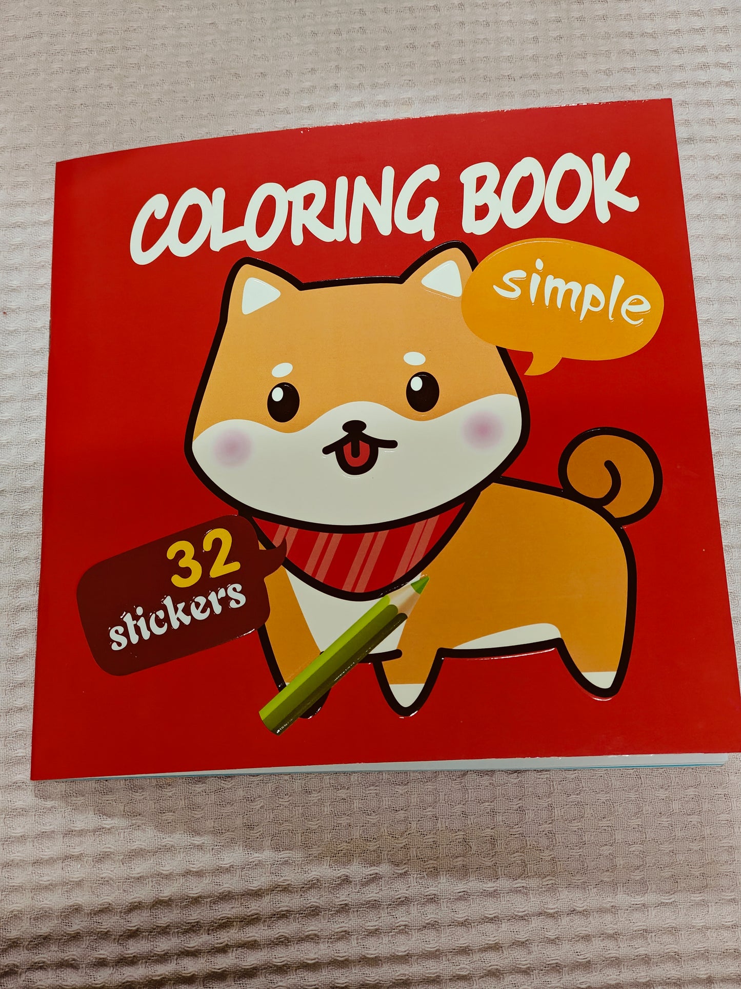 Simple coloring book