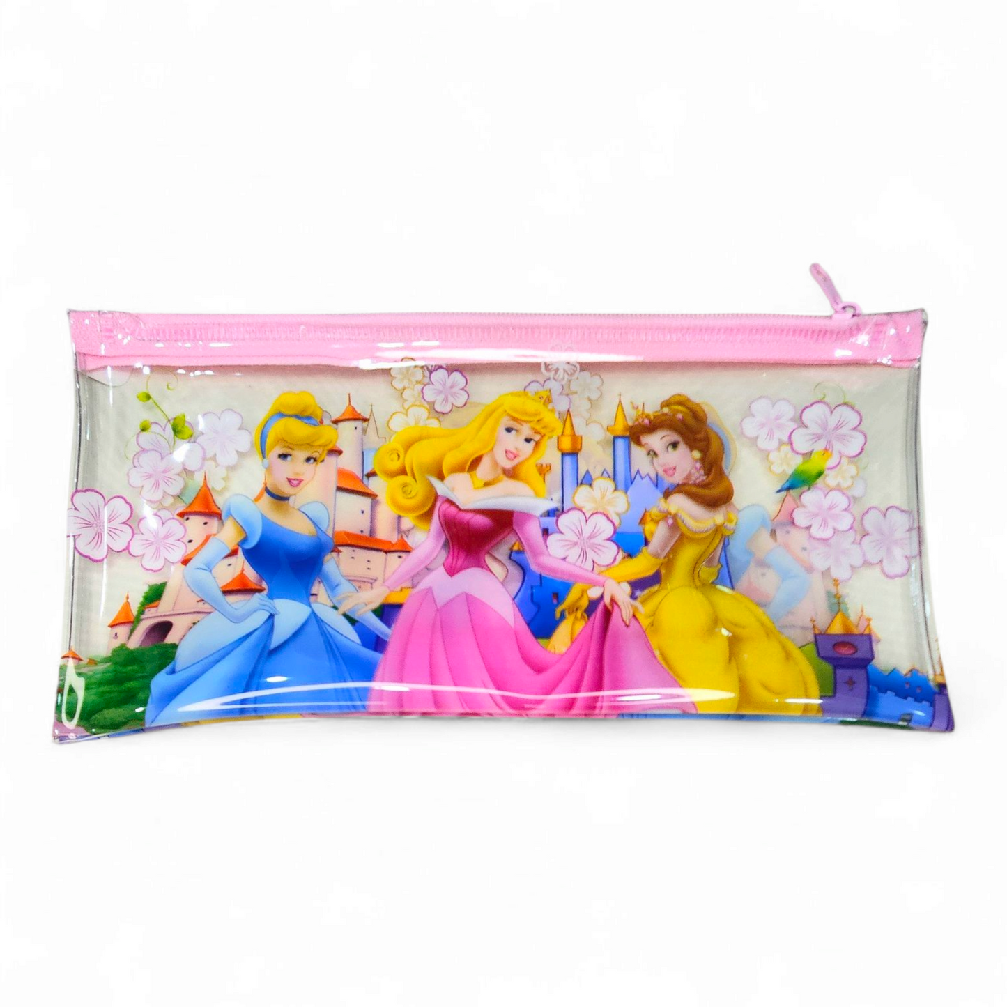 Transparent Zipper Pouch A6 Princess / Frozen/ Barbie