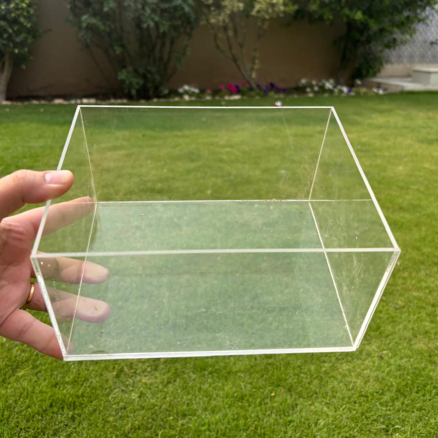 Customized Acrylic Box 8x6x4 (Made to Order)
