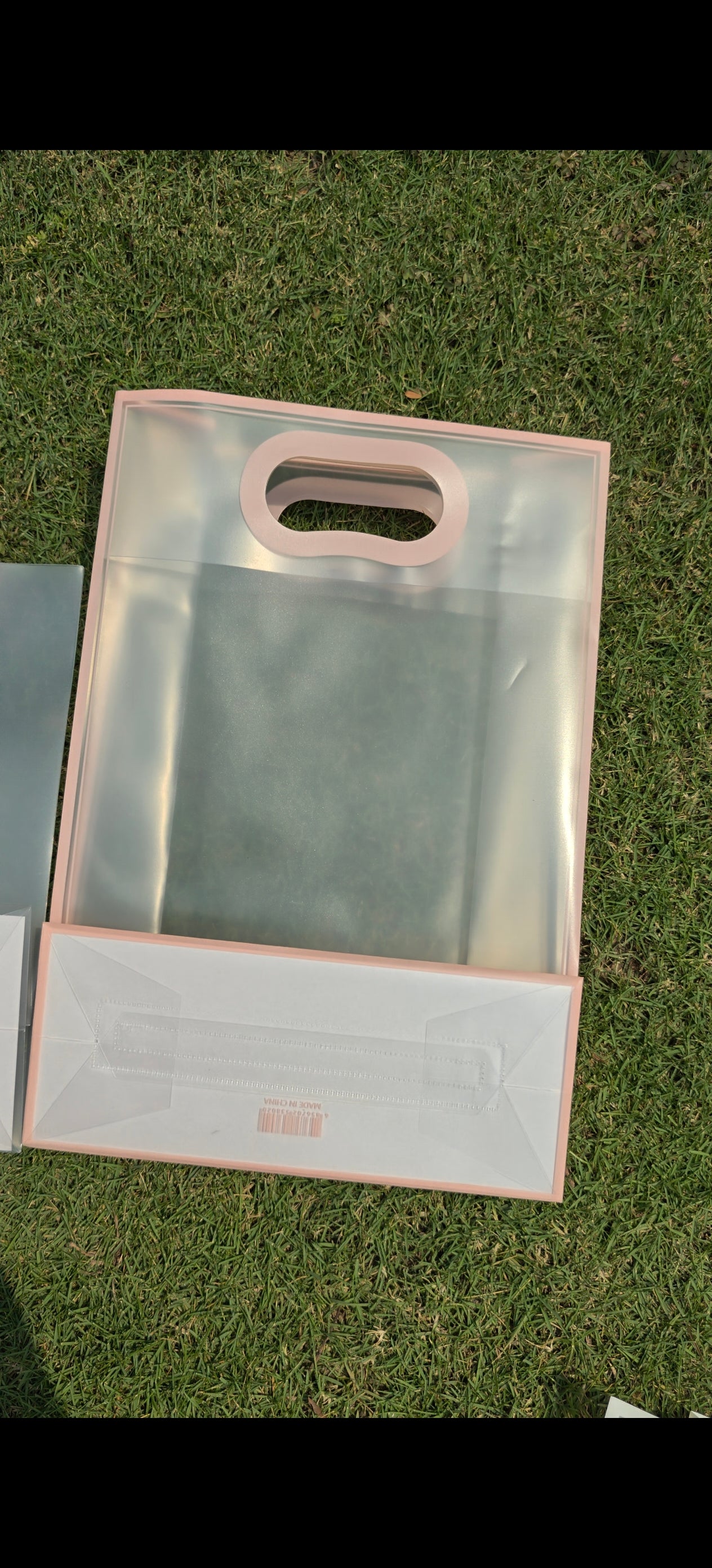 Translucent Goodie Bag D Cut 14x9.5"