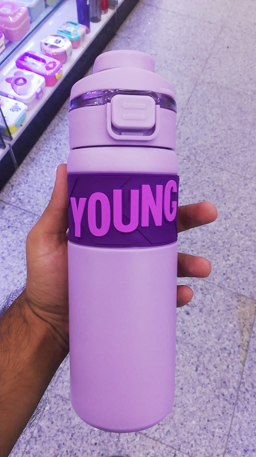 Imported water bottle 650 ml stainless steel thermos