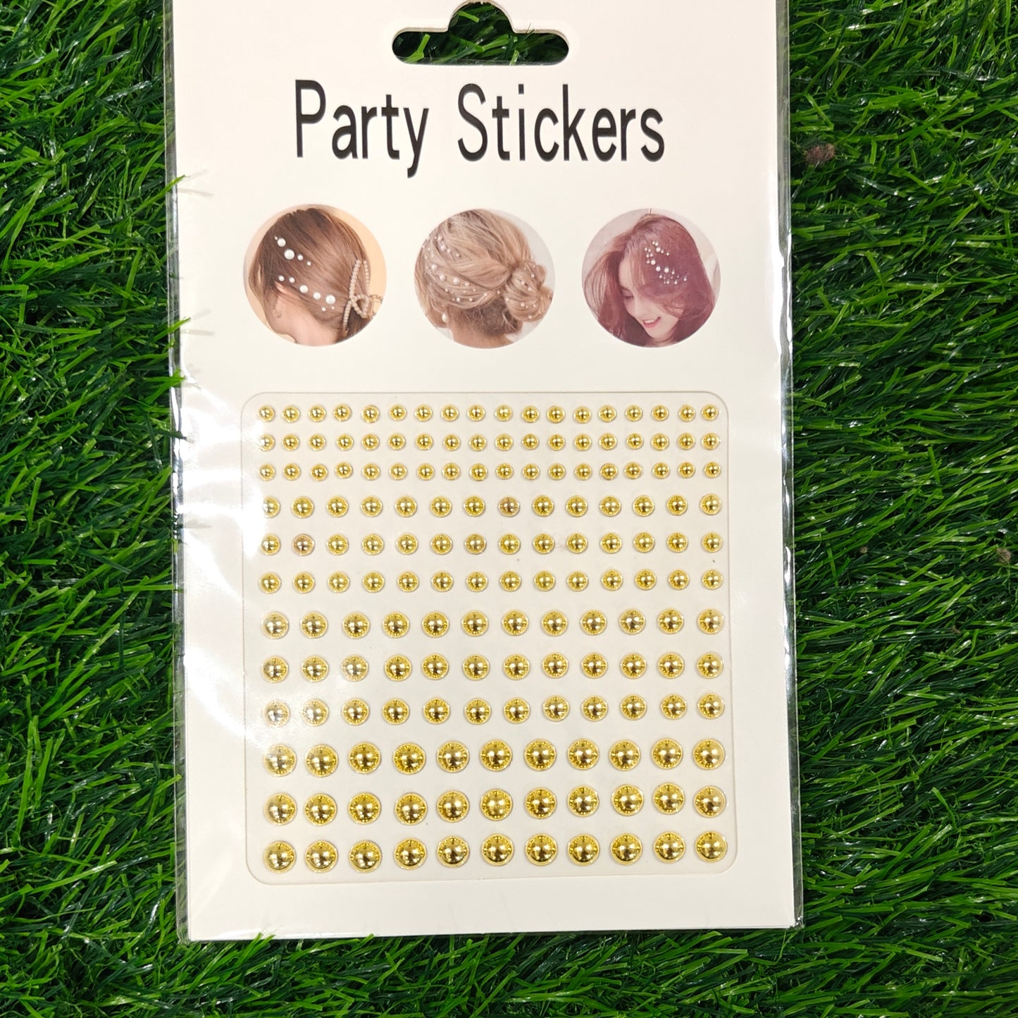 Face, nails and body jewel stickers