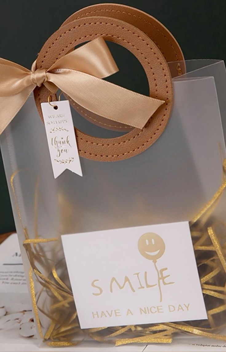 Translucent Goodie Bag Circle