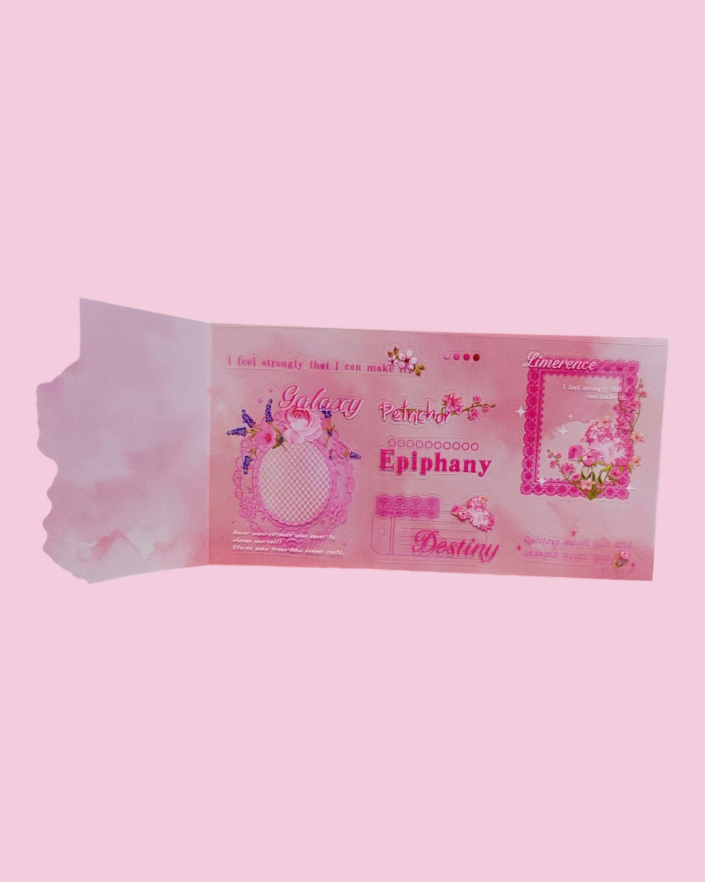 Pink lace Stickers #SLFH