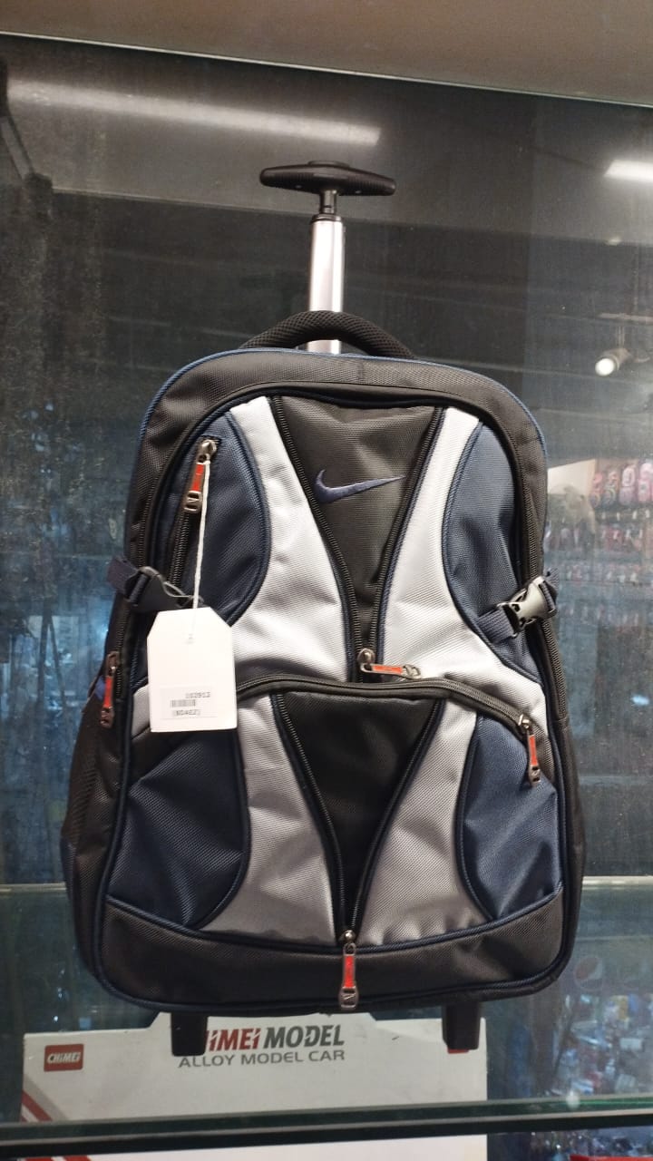School bag with trolly
