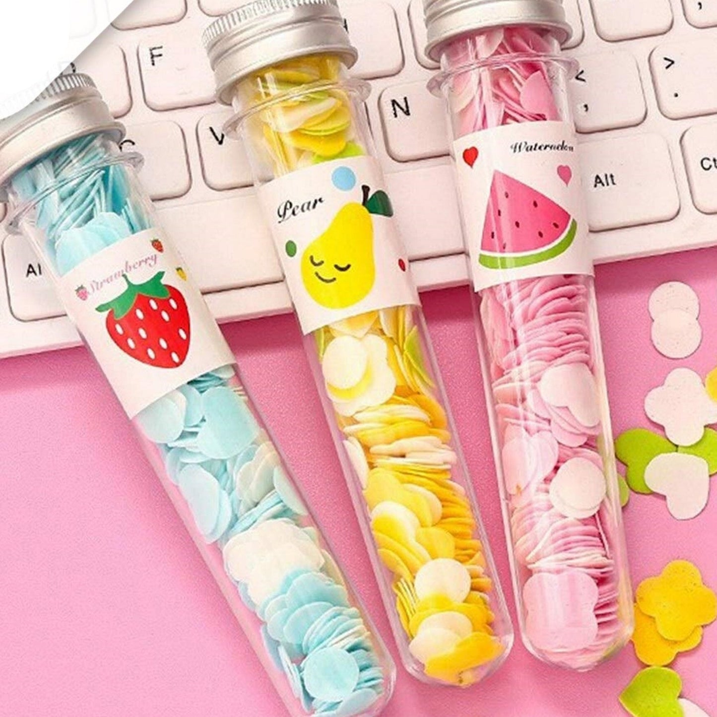 Paper soap flakes