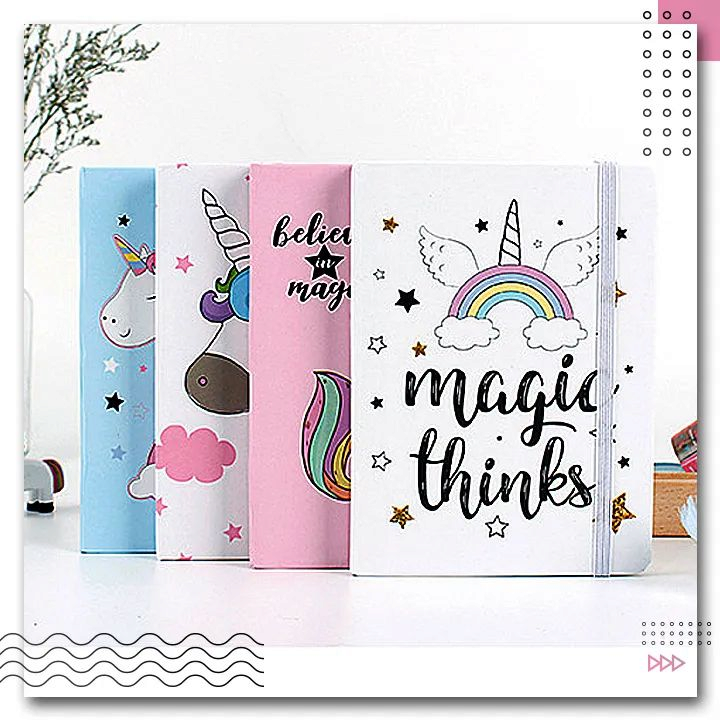 Unicorn Notebook Journal A6