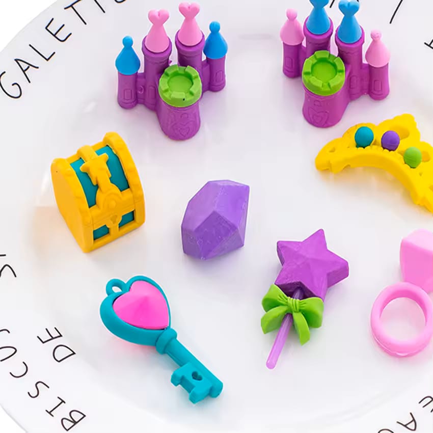 Princess DIY Erasers set
