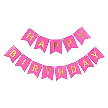 Happy birthday banner