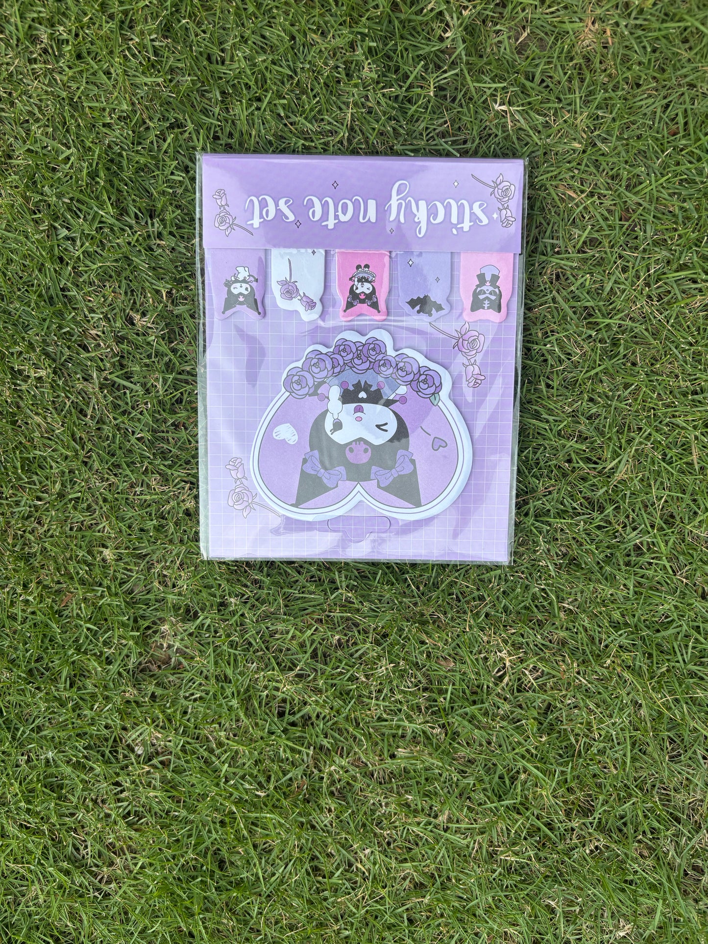 Kuromi sticky notes set