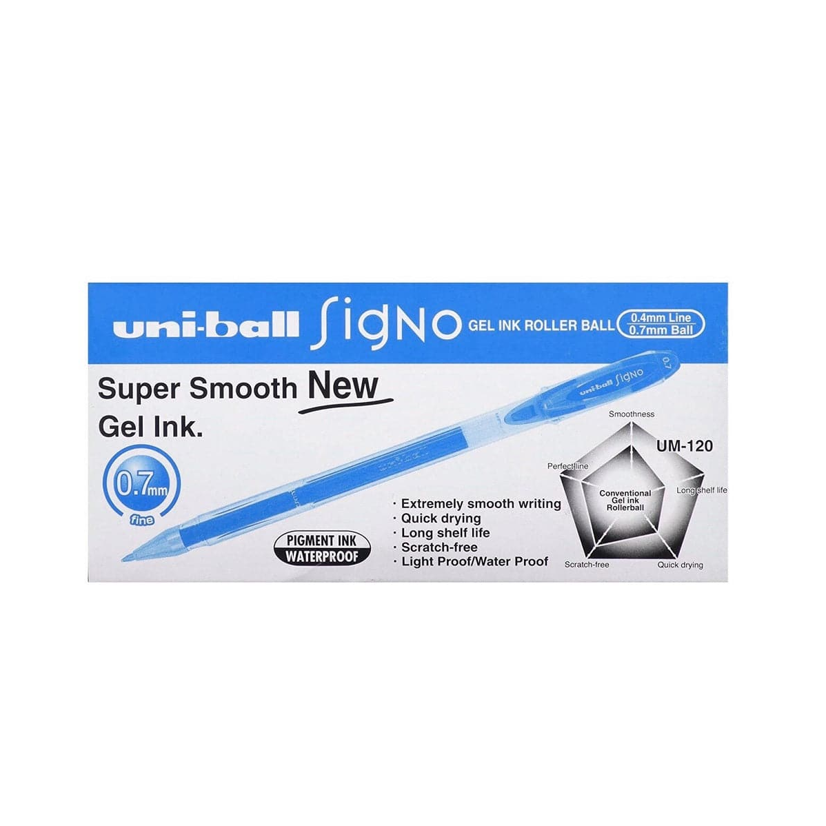 Uni Ball Signo UM-120 Pack Of 12 Pcs