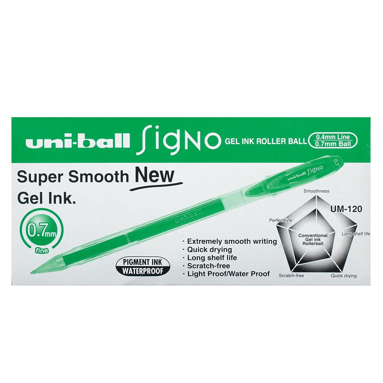 Uni Ball Signo UM-120 Pack Of 12 Pcs