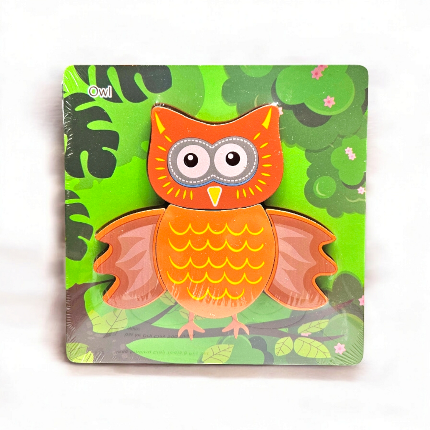 Owl Wooden Puzzle 5.5 Inch #1902-271