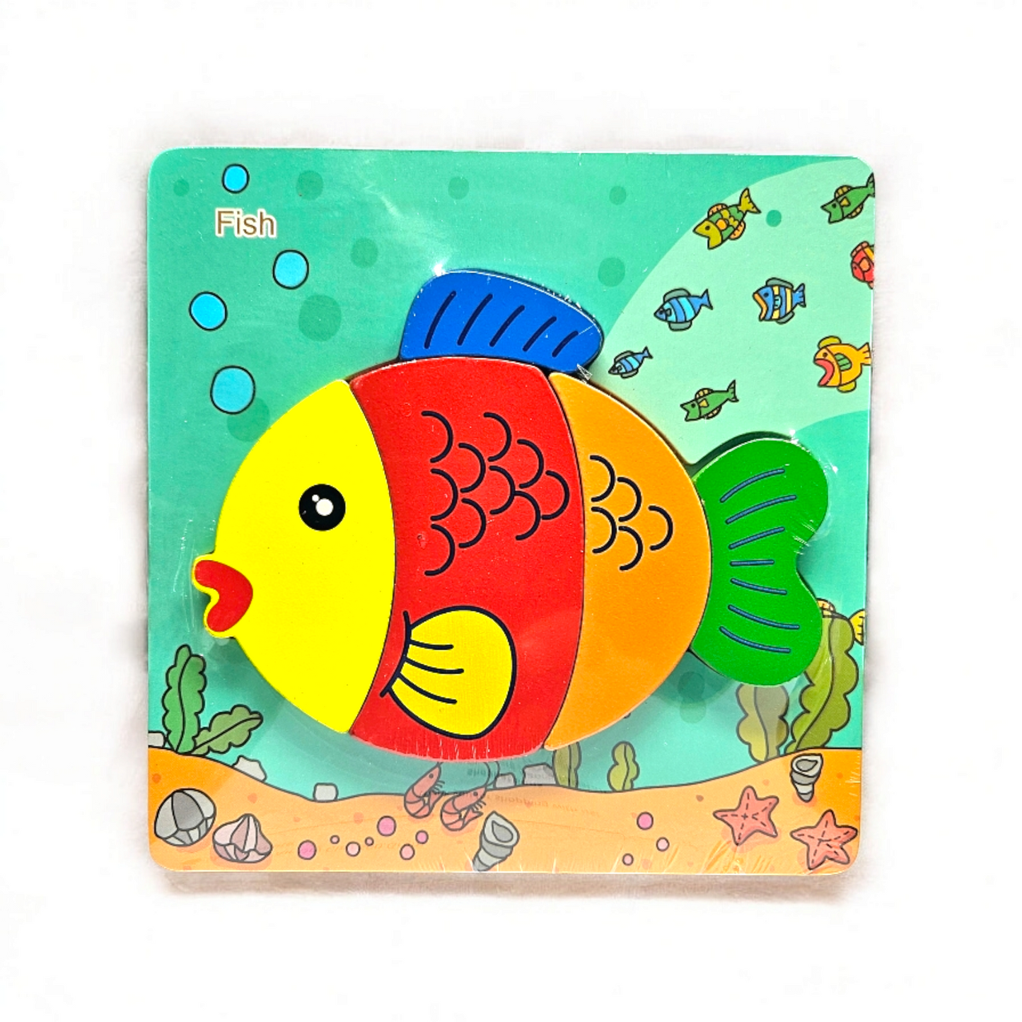 Fish Wooden Puzzle 5.5 Inch #1902-271