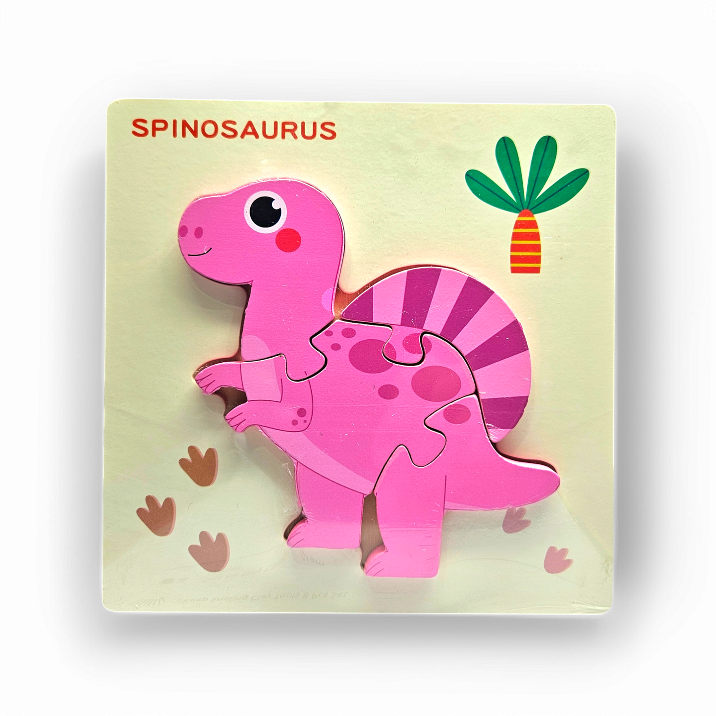 Spinosaurus Wooden Puzzle 5.5 Inch #1902-271