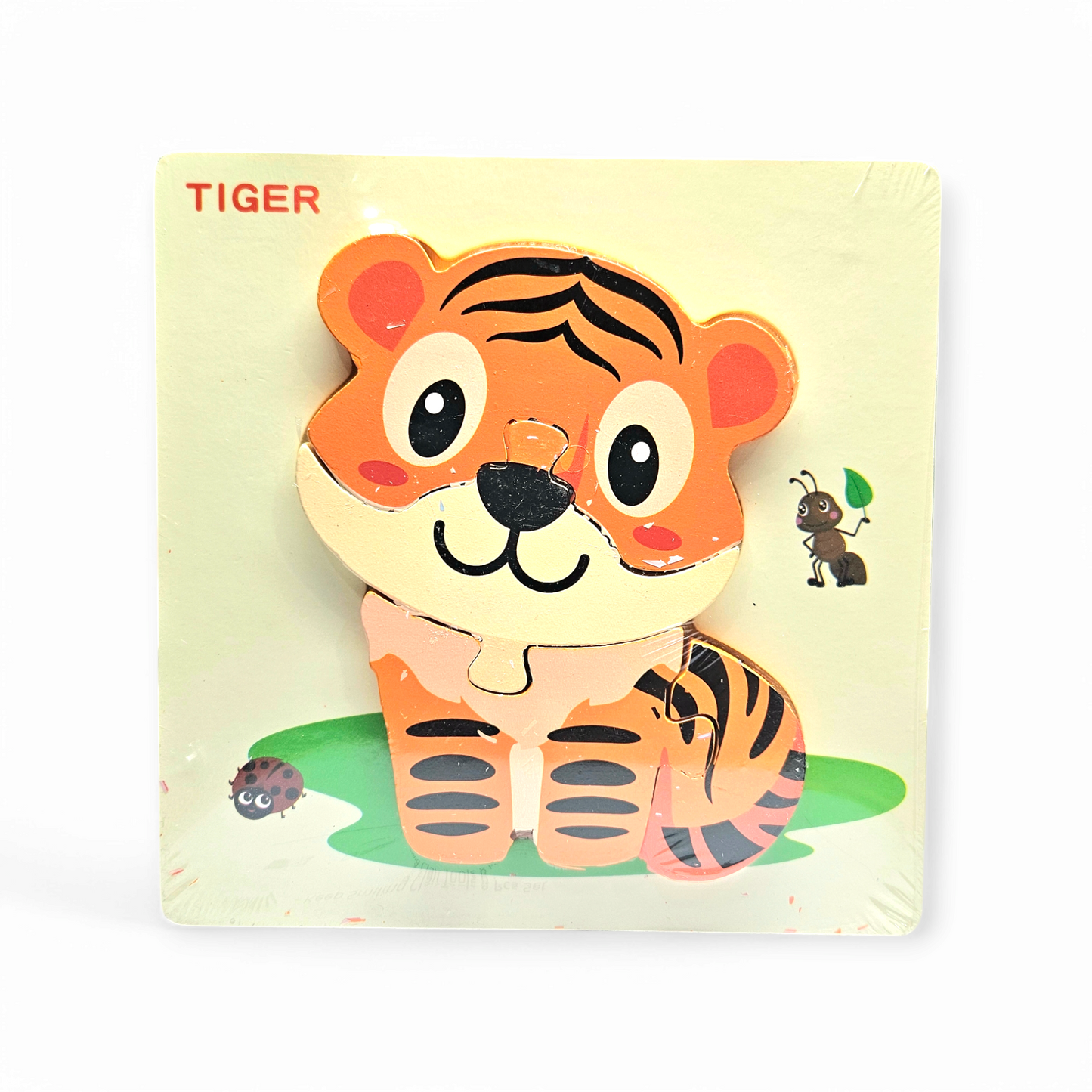 Tiger Wooden Puzzle 5.5 Inch #1902-271