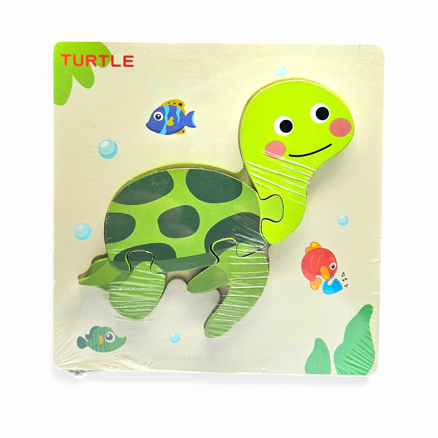 Turtle Wooden Puzzle 5.5 Inch #1902-271
