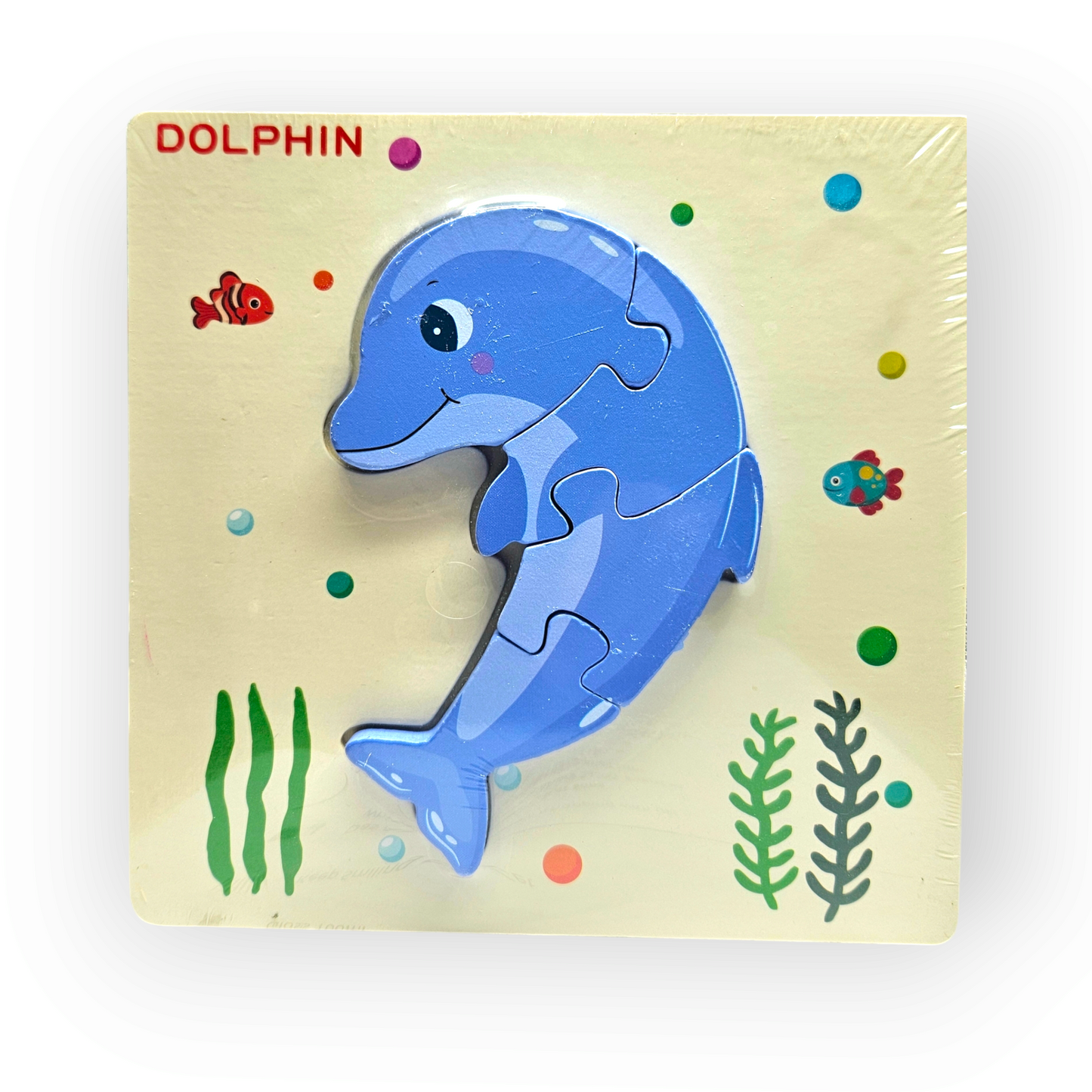 Dolphin Wooden Puzzle 5.5 Inch #1902-271
