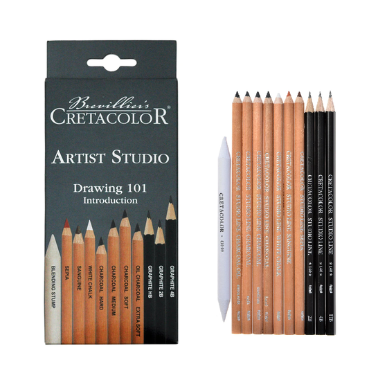 Cretacolor Artist Studio Drawing Pencil Set of 11 Pcs