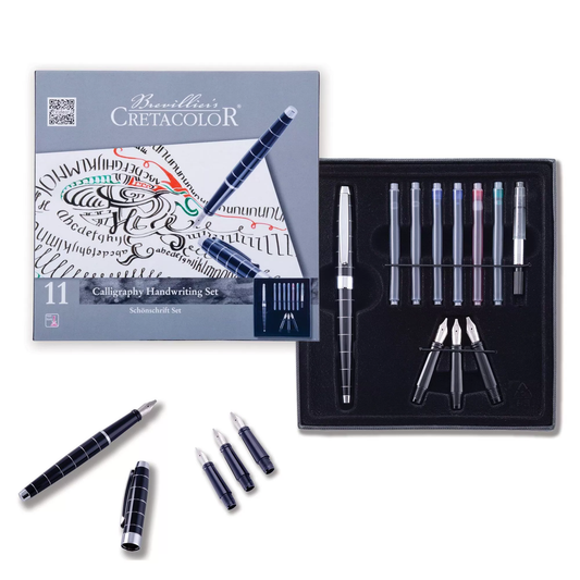 Cretacolor Calligraphy Pen Set of 11 Pcs For Professionals
