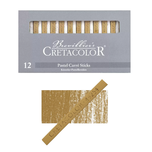 Cretacolor Hard Pastel Carre Sticks – Gold