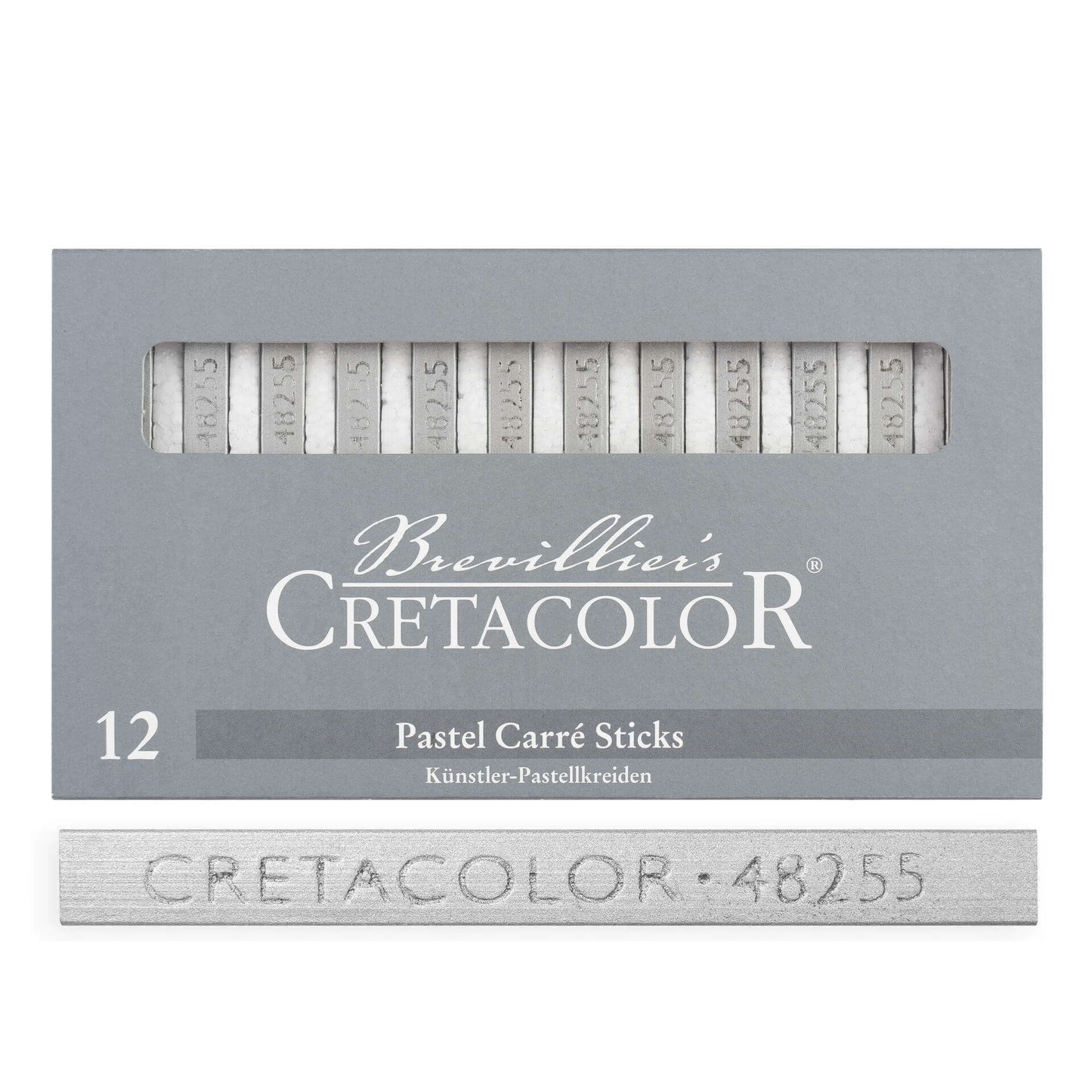 Cretacolor Hard Pastel Carre Sticks – Silver
