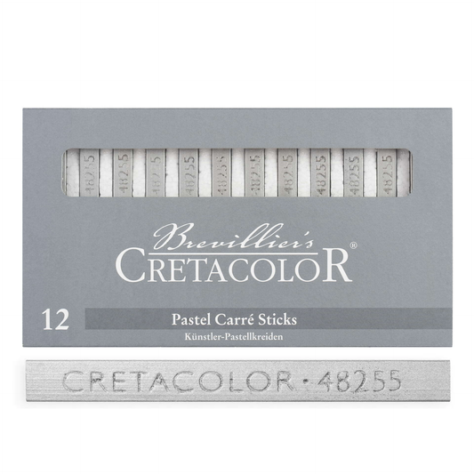 Cretacolor Hard Pastel Carre Sticks – Silver