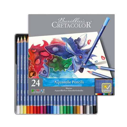 Cretacolor Marino Watercolor Pencils Set