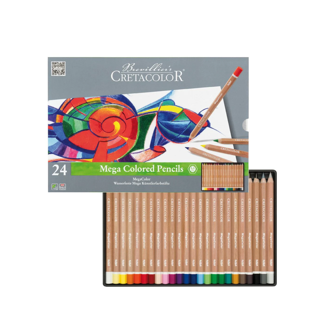 Cretacolor Mega Color Pencils For Professionals
