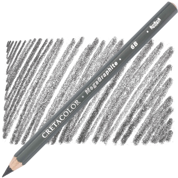 Cretacolor Mega Graphite Pencil Single Piece