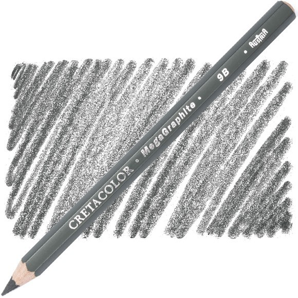 Cretacolor Mega Graphite Pencil Single Piece