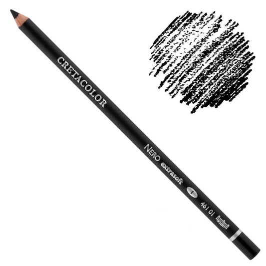 Cretacolor Nero Oil Based Charcoal Pencils Extra Soft