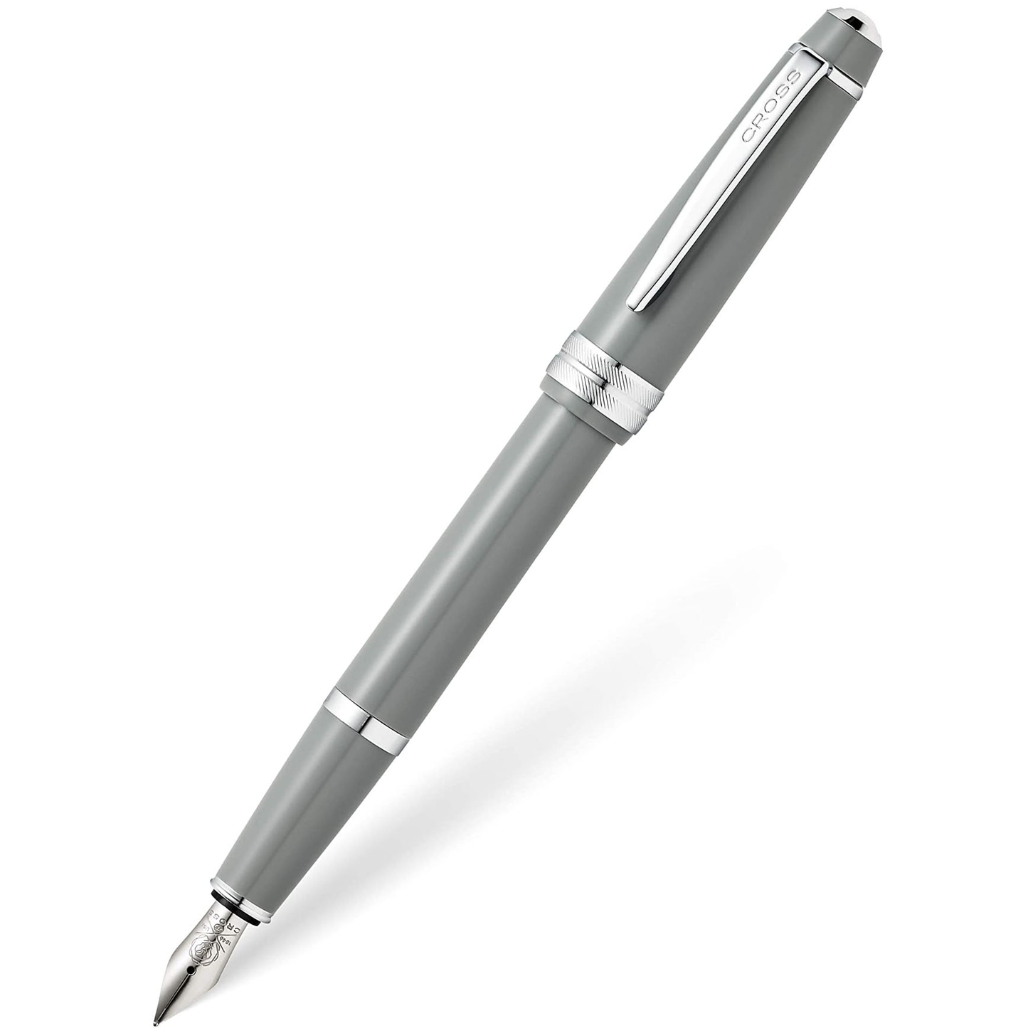 Cross Bailey Light Polished Gray Resin Fountain Pen