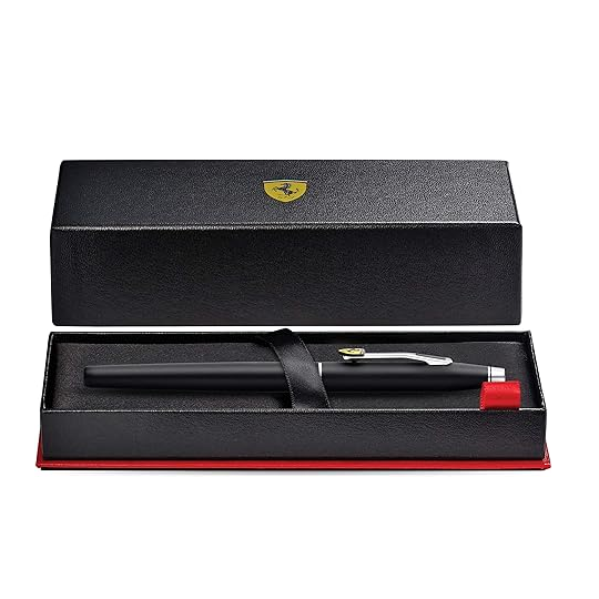 Cross Classic Century Collection for Scuderia Ferrari Matte Black Lacquer Fountain Pen
