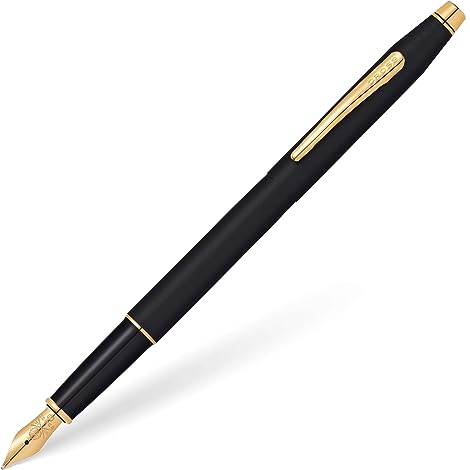 Cross Classic Century Refillable Fountain Pen Medium Nib Classic Black