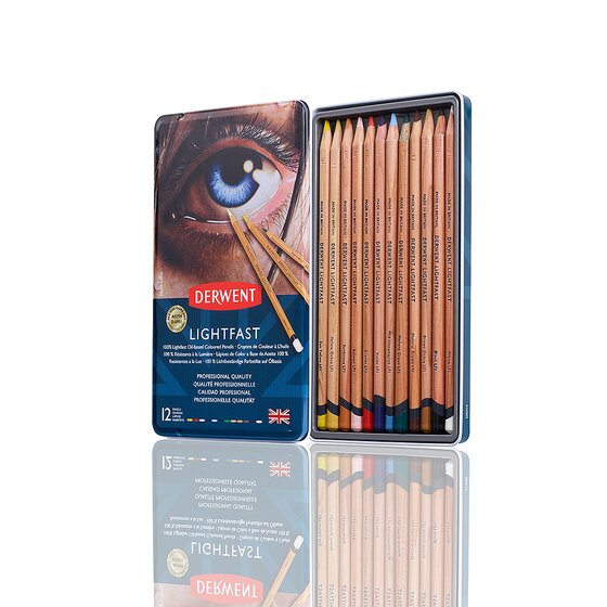 Derwent Light Fast Pencil Set