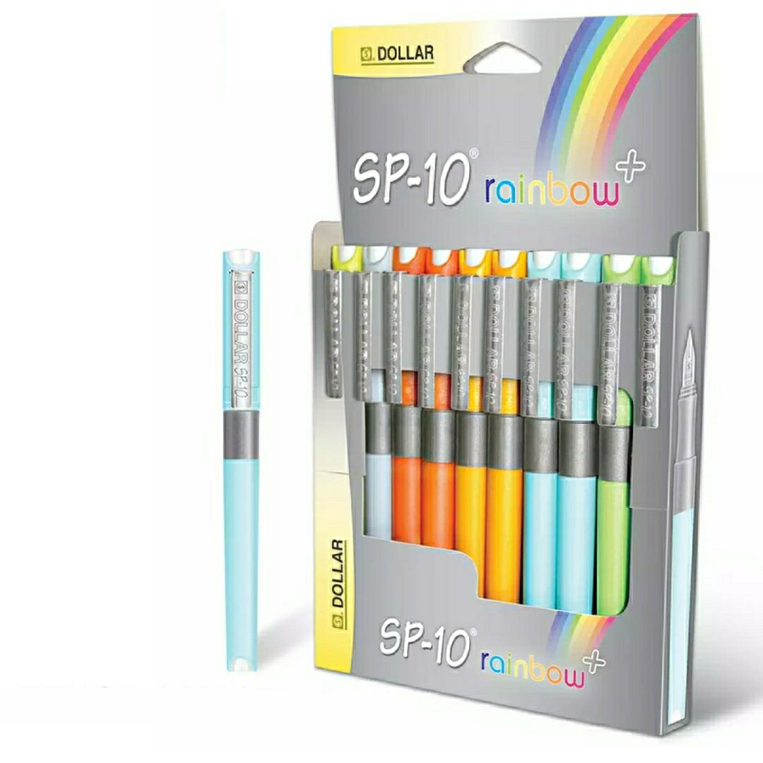 Dollar Fountain Pen SP-10 Pack Of 10 Pens