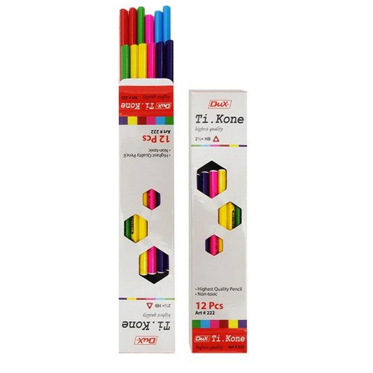Dux Lead Pencil 222 (Ti-Kon) Pack Of 12 Pencils