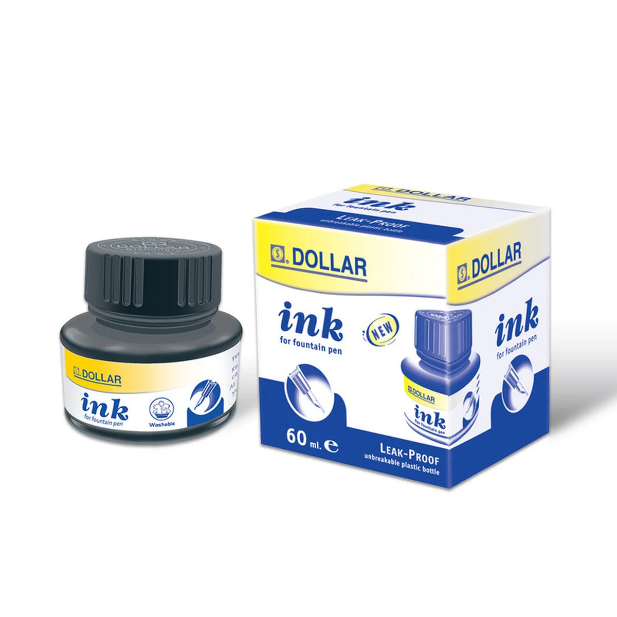 Dollar Pen Ink 60ml Pack Of 4