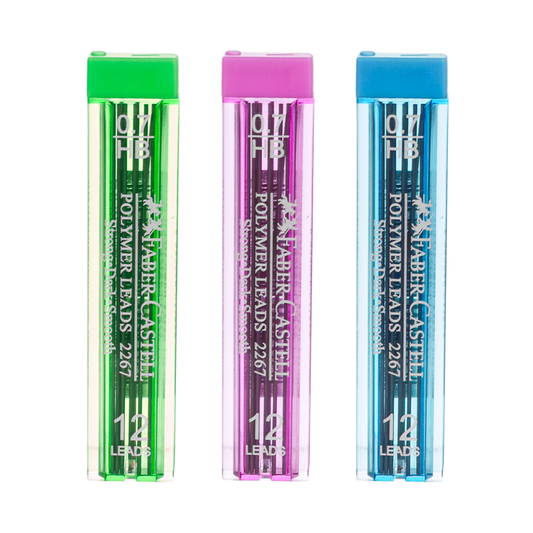 Faber Castell 0.7mm Hb Lead Pack Of 3 Tubes