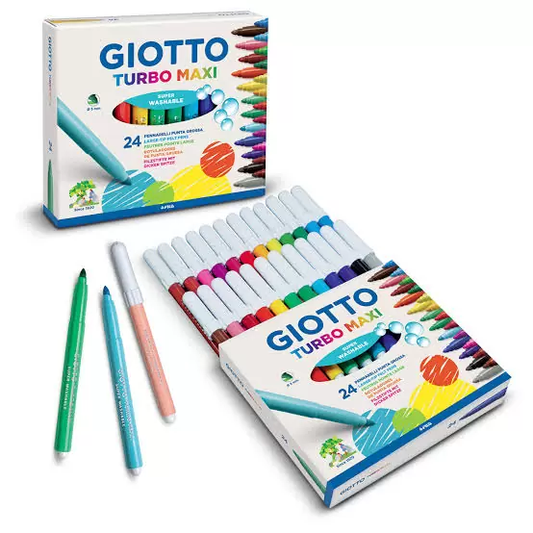 Giotto Turbo Maxi Color Markers Set