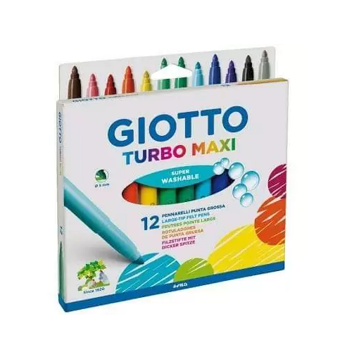 Giotto Turbo Maxi Color Markers Set