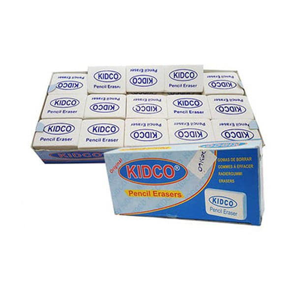 Kidco Pencil Eraser E745 Pack of 45 Pcs