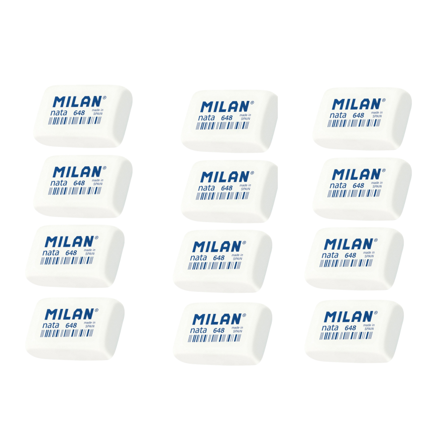Milan Eraser Nata 648 (Made In Spain)