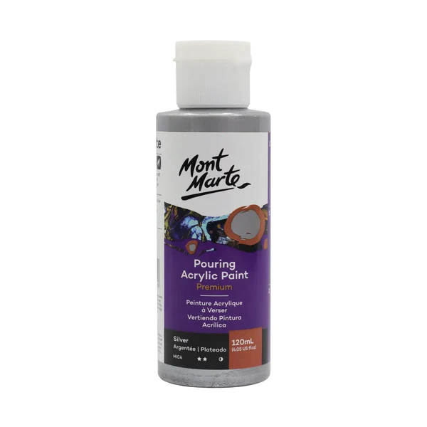 Mont Marte Metallic Pouring Acrylic 120ml.