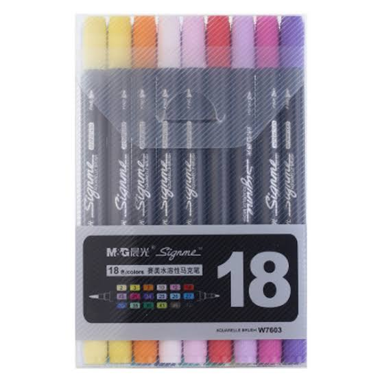 M&G Brush Marker Set (Signme)