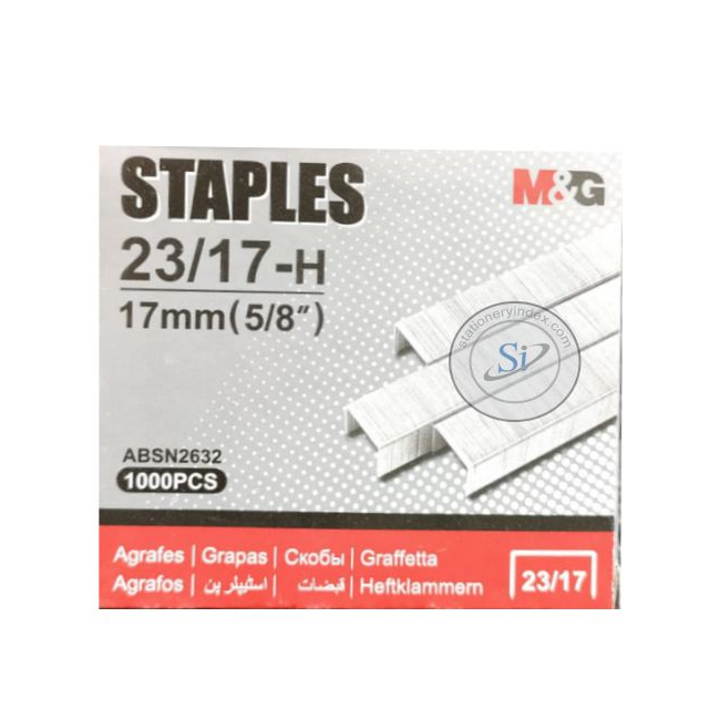 M&G Staples Pin 23/17