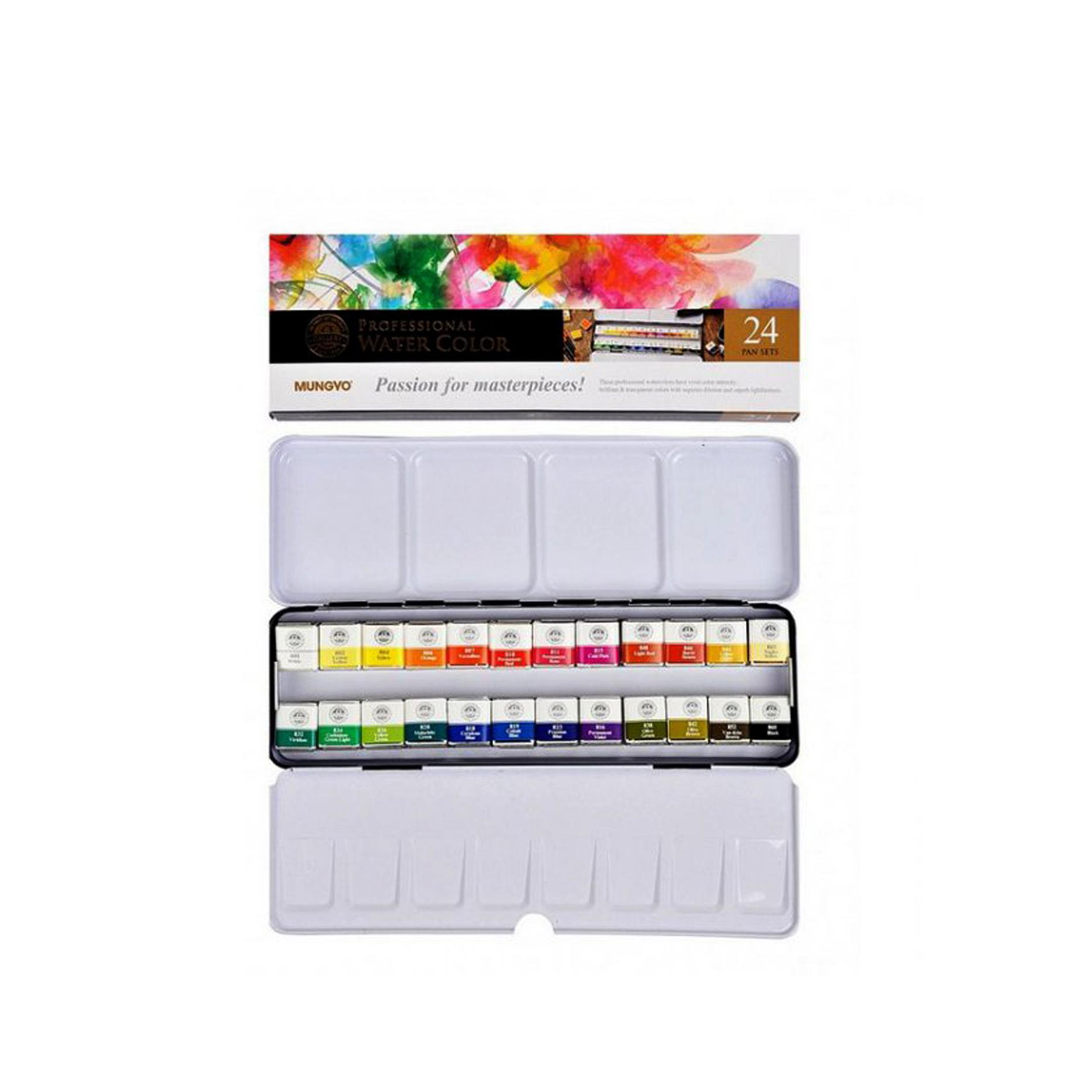 Mungyo Professional Watercolors.