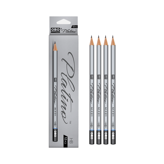 ORO LEAD PENCIL Platino 611 Pack Of 12 (Set Of 2)